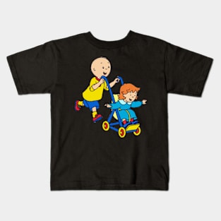 caillou news 5 Kids T-Shirt